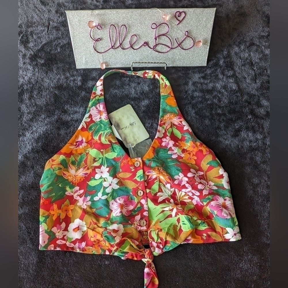 Halter Crop Top Lily Rose